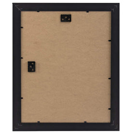 Outside frame size of 13x16 inches fits standard wall spaces.