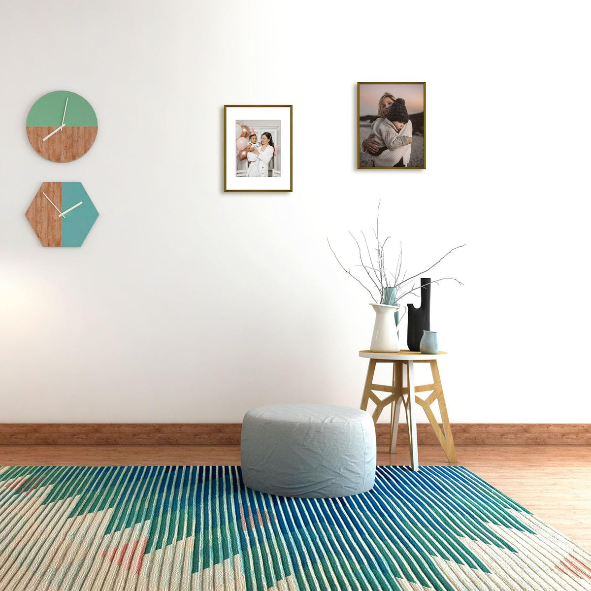 Golden State Art real glass cover provides a clear, distortion-free view.