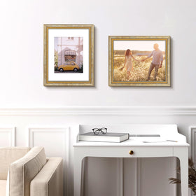 Golden State Art real glass front enhances photo clarity and protection.
