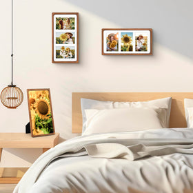 Golden State Art rounded-corner collage frame design for safe handling