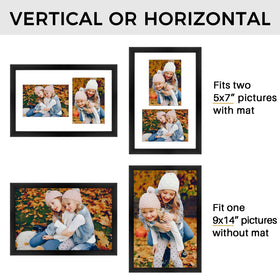 Golden State Art solid wood frame construction ensures durable, long-lasting display.