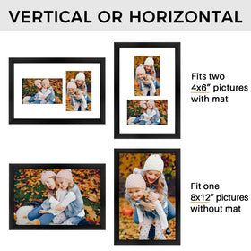 Golden State Art tempered glass protects photos while preserving clear visibility.