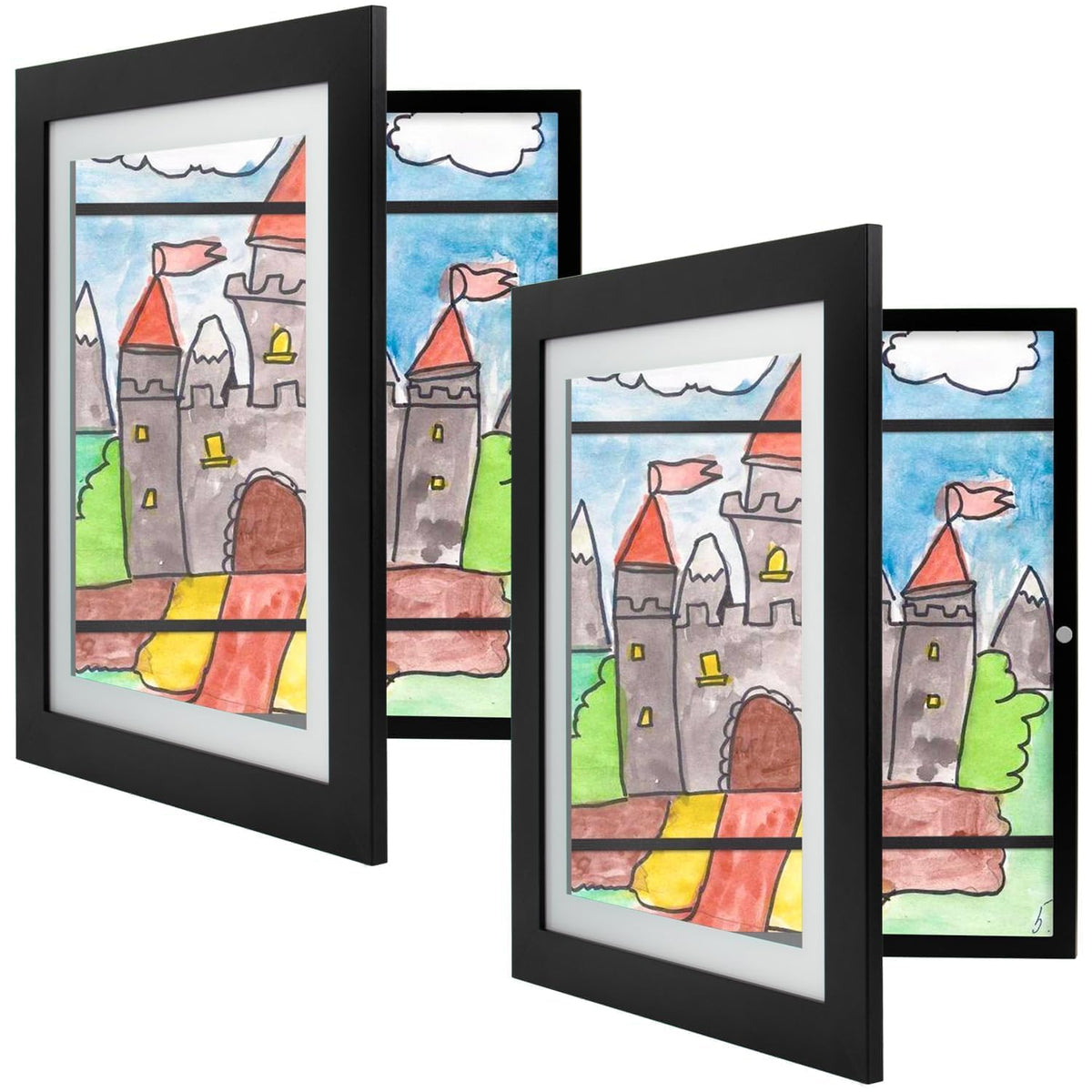 Golden State Art spacious display for 2D and 3D artworks