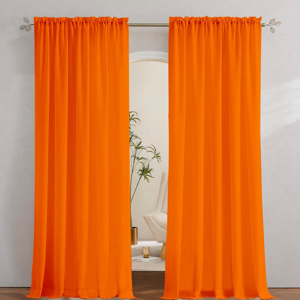 GoldLawn boho farmhouse drapes blend stylish flair with everyday practicality