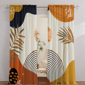 GOLDLAWN breathable soft-texture curtains filter sunlight while preserving privacy.