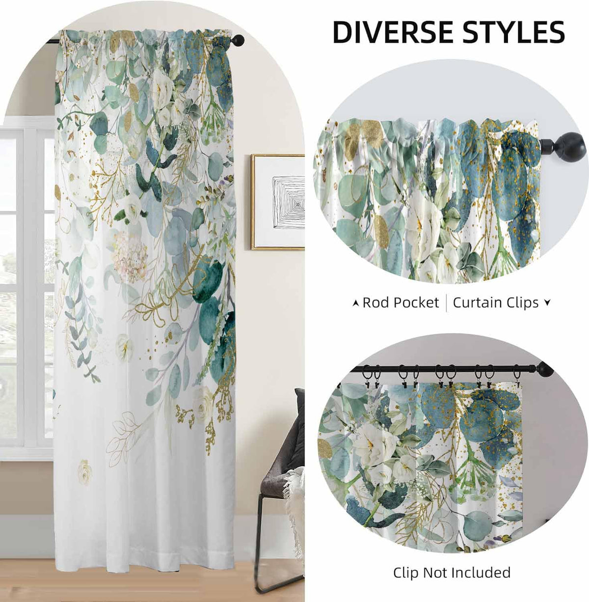 GOLDLAWN Sage green window drapes filter light softly for coziness.