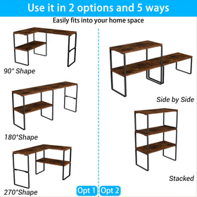 Golener bathroom-use corner shelf showcases moisture-resistant storage for toiletries.