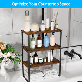 Golener office-dresser placement saves space and organizes small essentials.