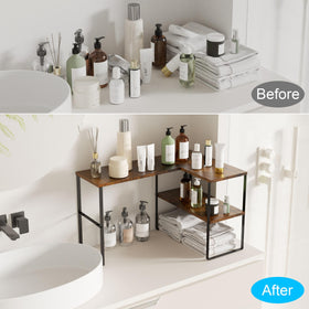 Golener dresser table storage tidies cosmetics and accessories