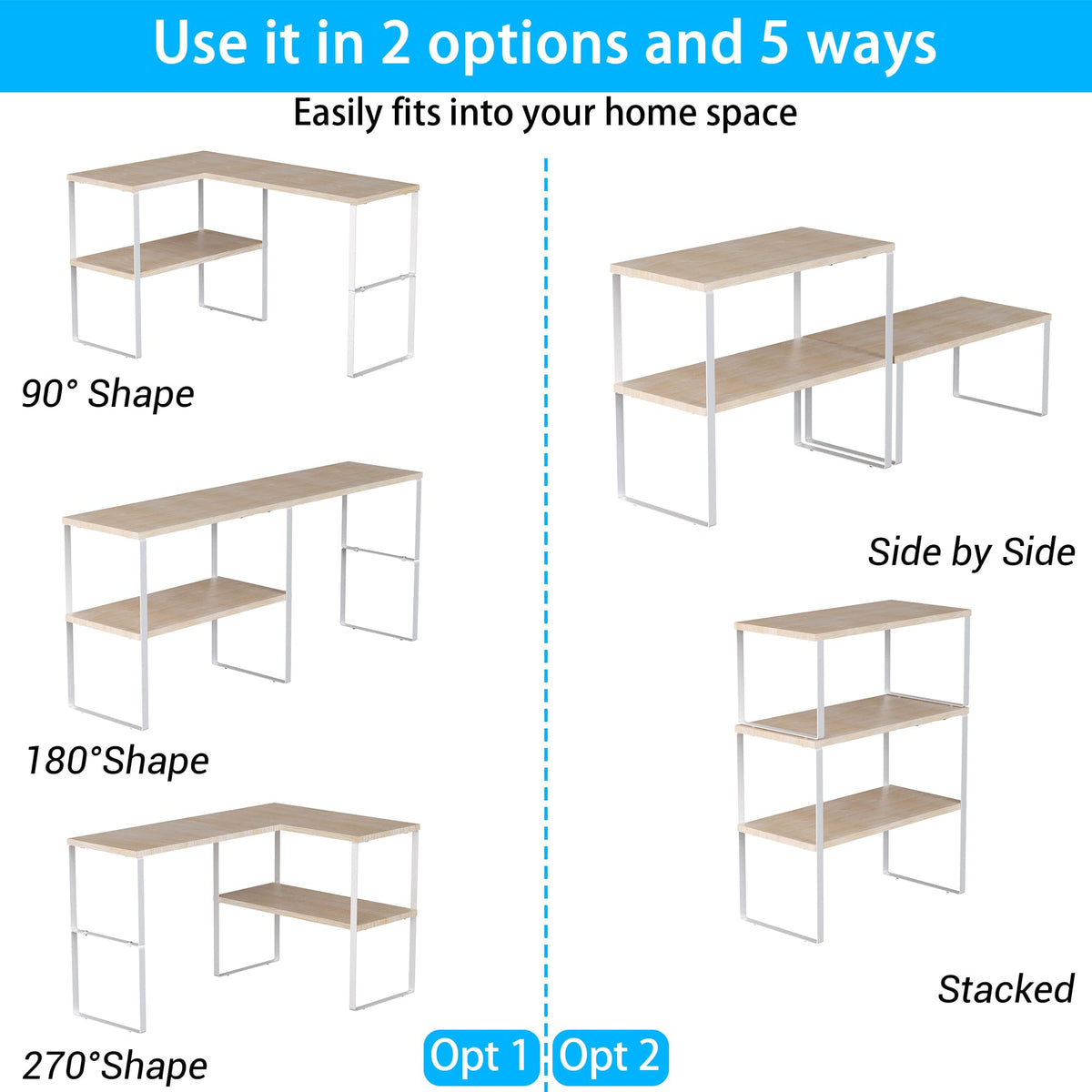 Golener over-sink corner shelf maximizes compact kitchen utility without crowding counters.