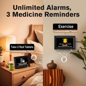 GOLOZA included remote for simple time and reminder control