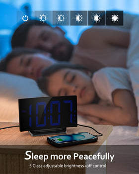 GOLOZA alarm clock offers 3 tones to customize wake-up sounds