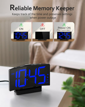 GOLOZA USB port for convenient device charging at bed