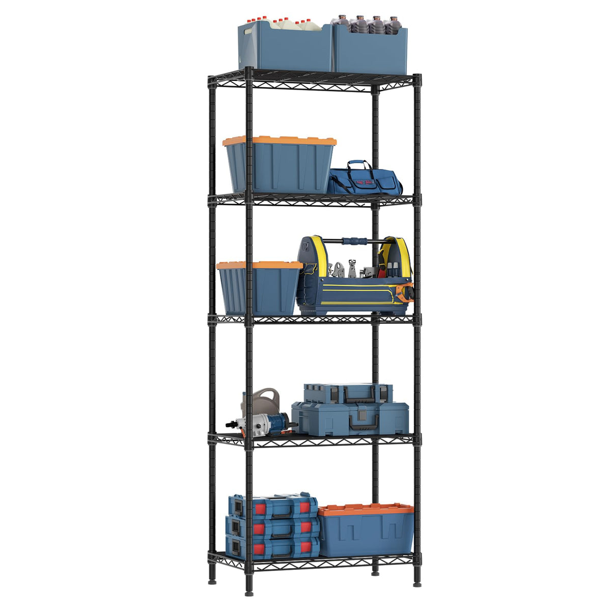 Golpart pantry organization with this shelf helps maximize compact spaces.