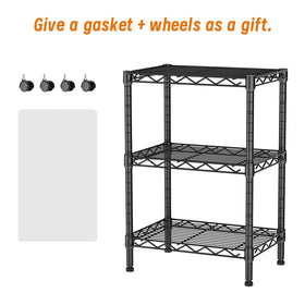 Golpart adjustable shelves show 1-inch height increments for flexible spacing.