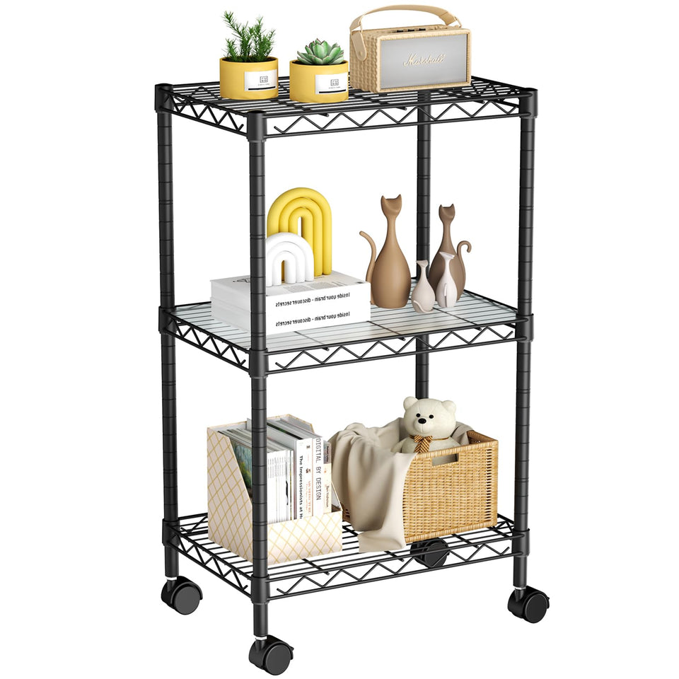 Golpart Small 3-Tier Shelves top view for compact storage