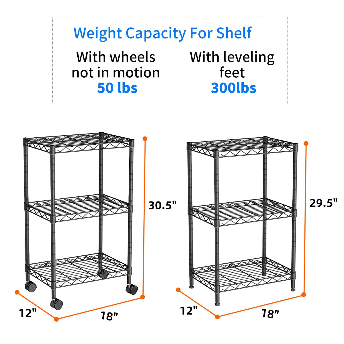 Golpart Wire shelf in kitchen shows moisture resistance