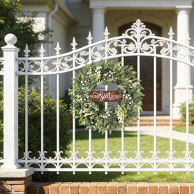 GOLUTYOK easy-to-clean artificial greenery maintains fresh look.