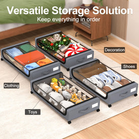 GoMaihe easy-clean fabric storage for mess-free maintenance