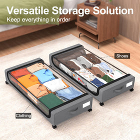 GoMaihe durable metal frame and wipe-clean fabric support daily organization.