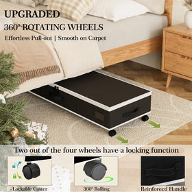 GoMaihe opaque under-bed box offers privacy while staying tidy