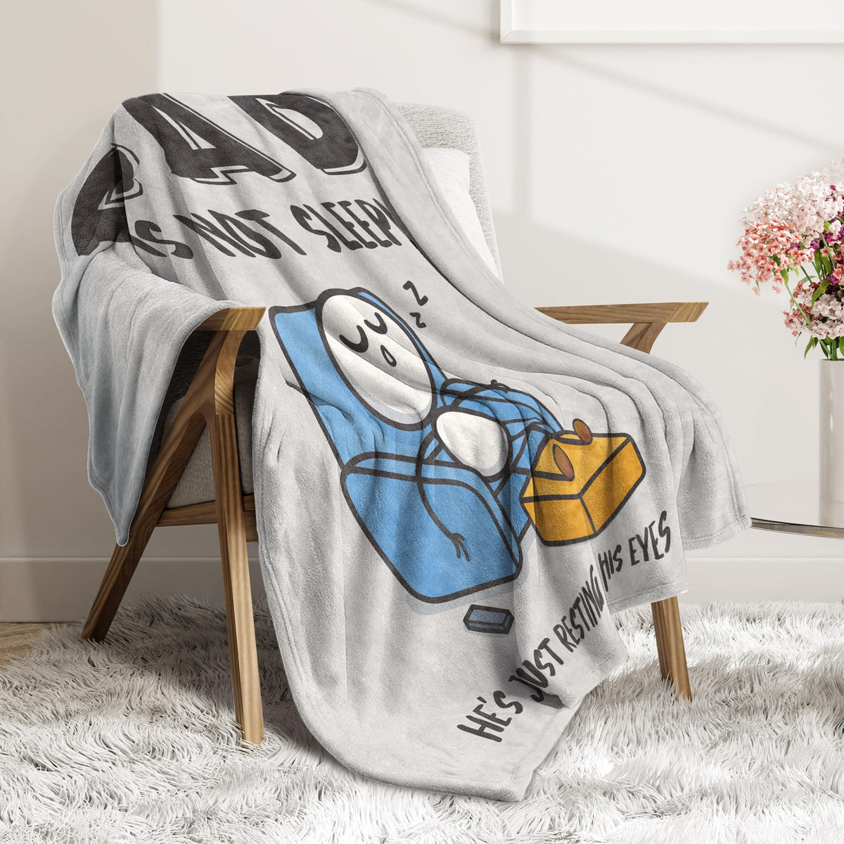 GoMelley gift box with blanket ready for gifting