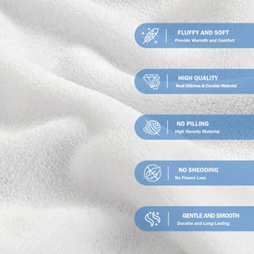 GoMelley soft flannel texture for warm, comfortable use