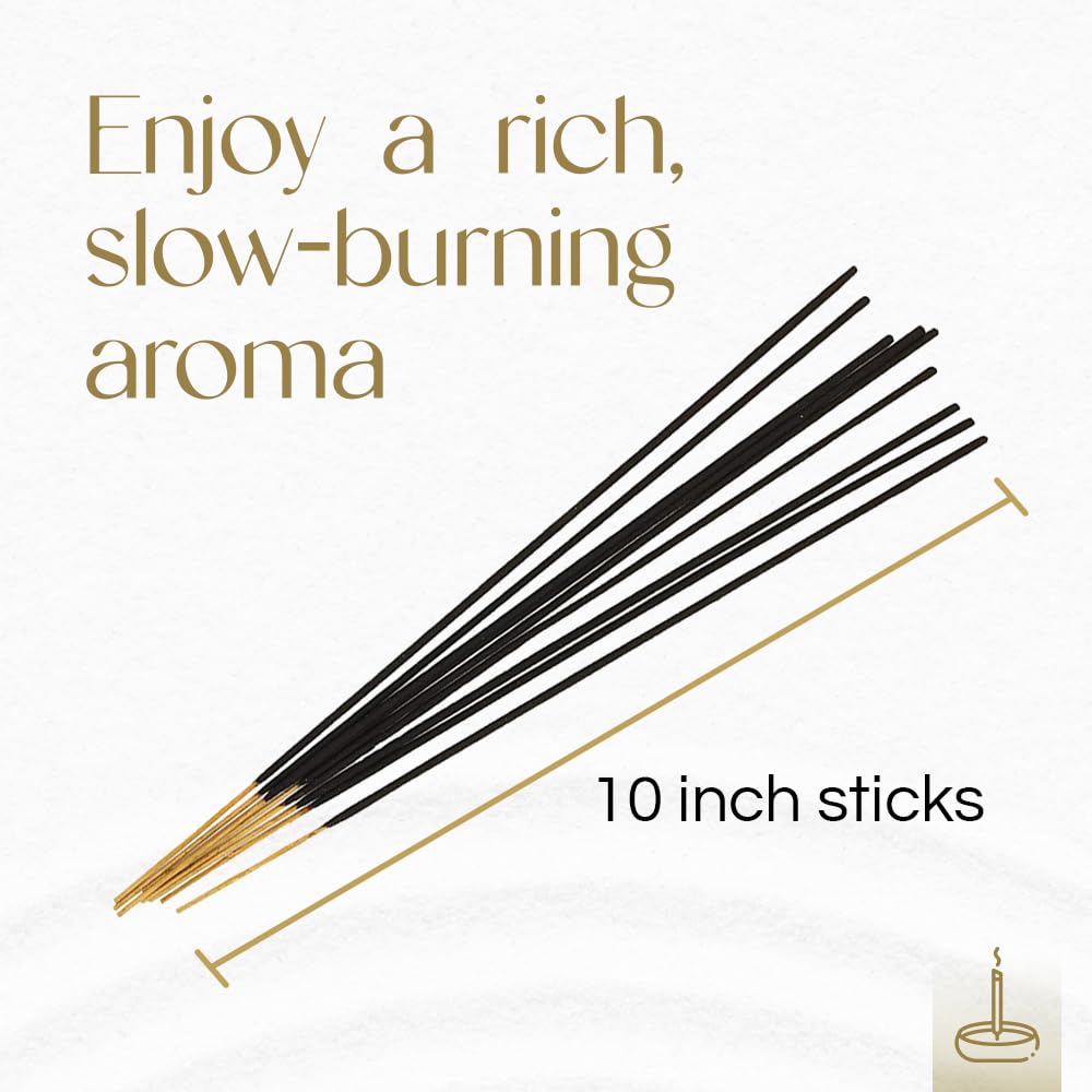 Gonesh Extra Rich Jasmine incense sticks bloom with floral sweetness.