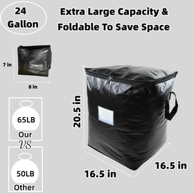 GONGKANGYUAN 91L bag with top zip opening for easy loading and access.
