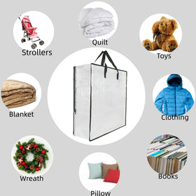 GONGKANGYUAN foldable bags save space by stacking and tucking away when not in use.