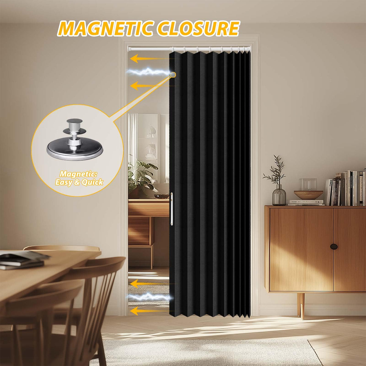 Gonnrly space-saving design helps small rooms feel open.