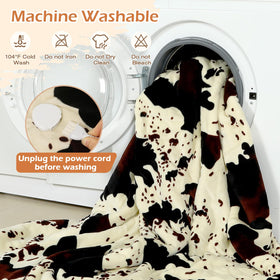 Goocoz heated twin blanket remote control for easy temperature adjustments.