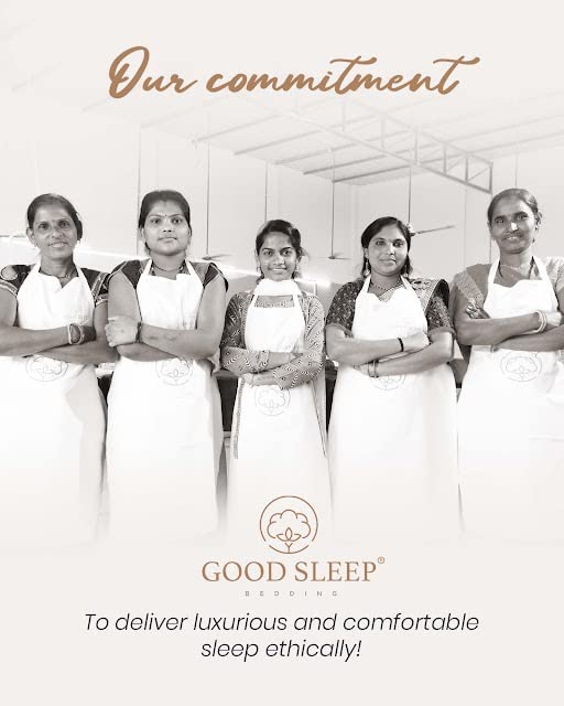 Good Sleep Bedding neat hem ensuring secure pillow fit
