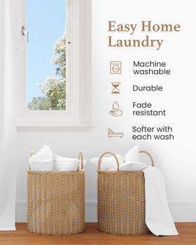 Good Sleep Bedding easy-care and durability for regular washing and wear.