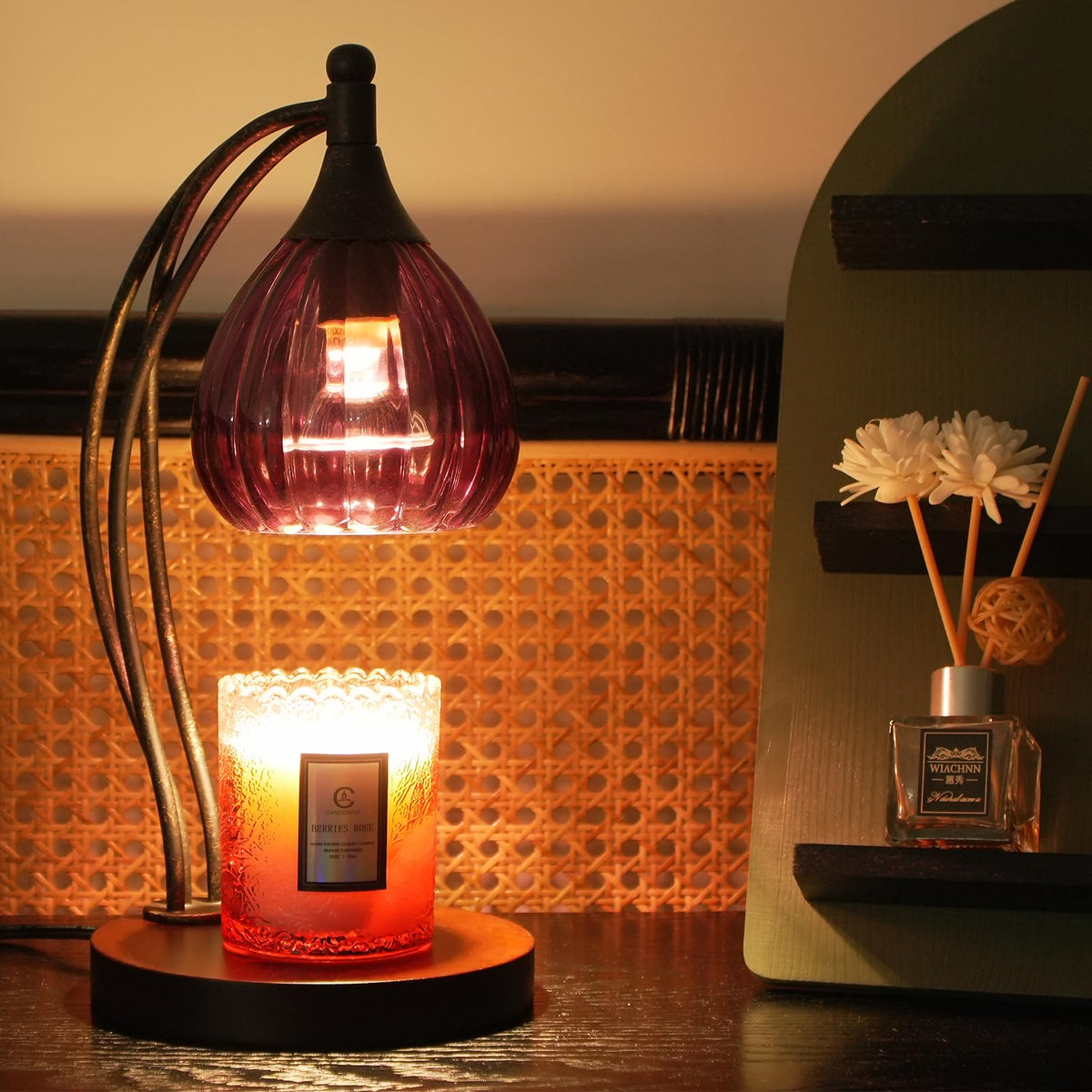 GOODBUY candle warmer lamp enhances home decor for cozy spaces