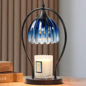 GOODBUY Candle Warmer Lamp timer settings dial highlights precise control for mood and safety.
