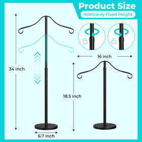 Goodniu dress form stand with ergonomic design preserves garment shape