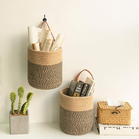 Goodpick slim hanging basket for plants or decorative accents