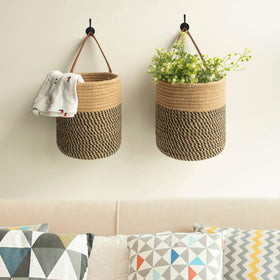 Goodpick small storage basket ideal for toys and cosmetics on wall