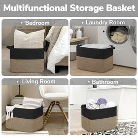 Goodpick decorative basket fits nursery or living room storage