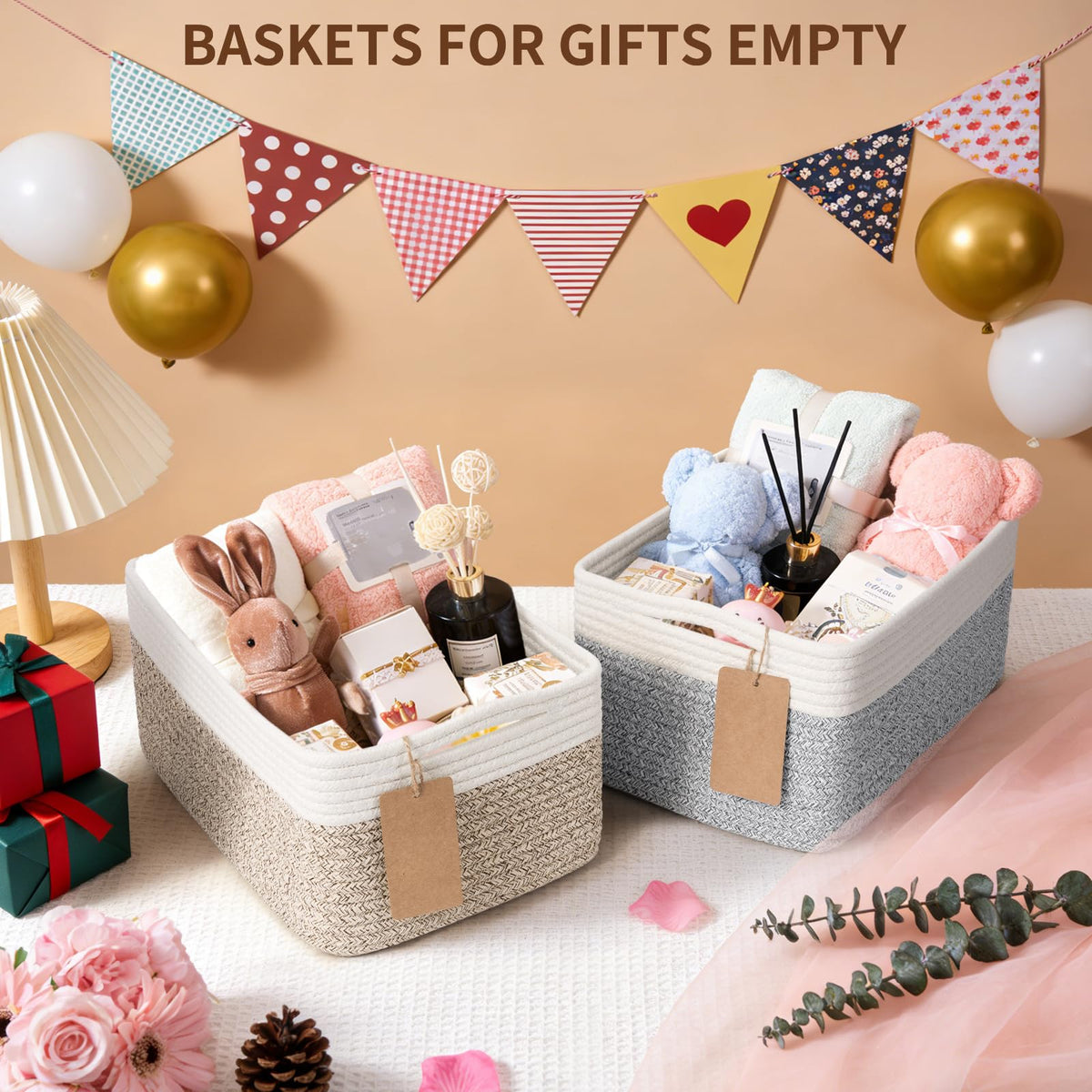 Goodpick folded shipping storage basket recovers shape for easy setup and use.
