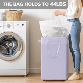 Goodpick Laundry Basket moisture-proof coating keeps fabrics dry during transport.