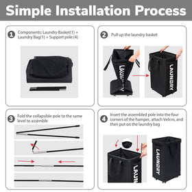 Goodpick removable inner mesh bag for quick sorting and washing