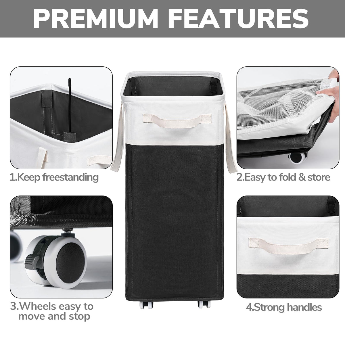 Goodpick removable inner mesh bag for easy loading and machine washing.