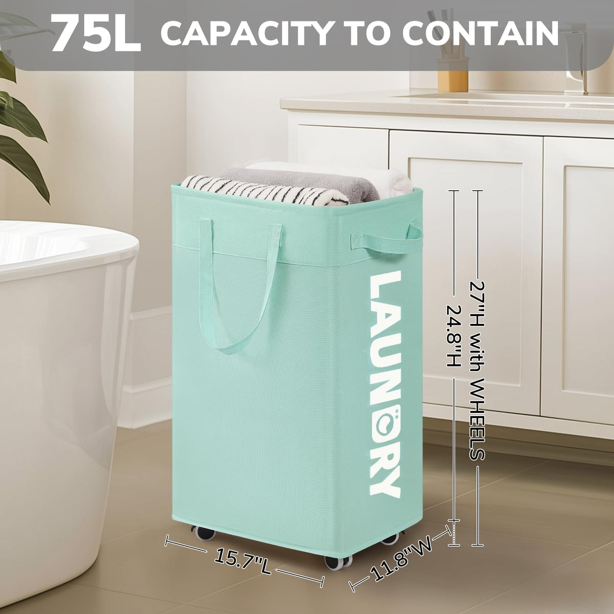 Goodpick removable inner mesh bag makes sorting clothes quick and washable