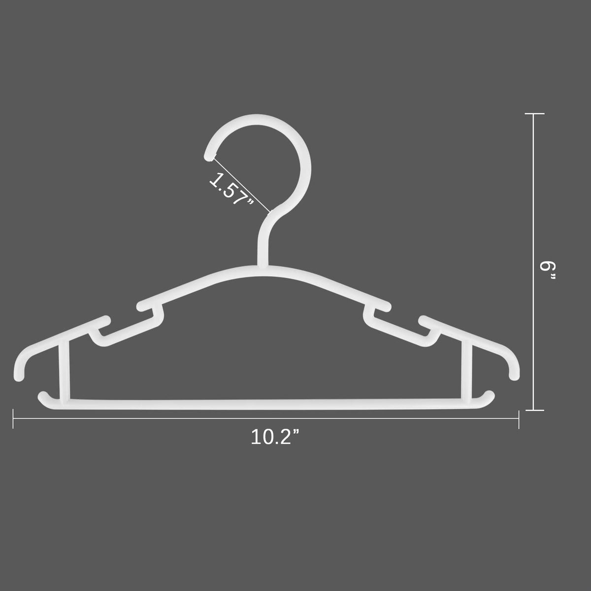 GoodtoU durable, lightweight plastic handles daily baby wear.