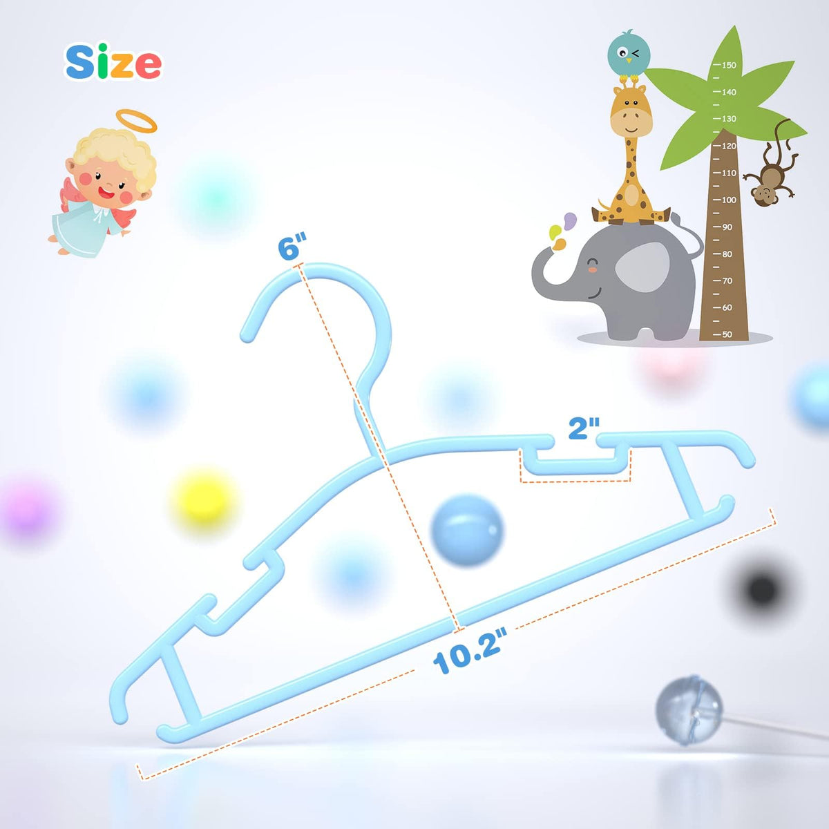 GoodtoU durable reinforced plastic supports daily baby wardrobe use.