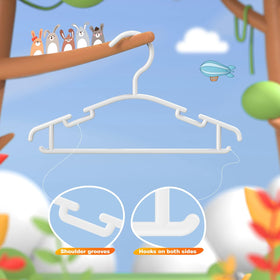 GoodtoU lightweight slim profile saves closet space for nurseries.