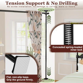 Goovilla no-drill installation preserves walls, ideal for rentals.