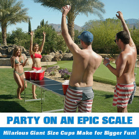 GoPong yard and beach fun for indoor-outdoor party moments.